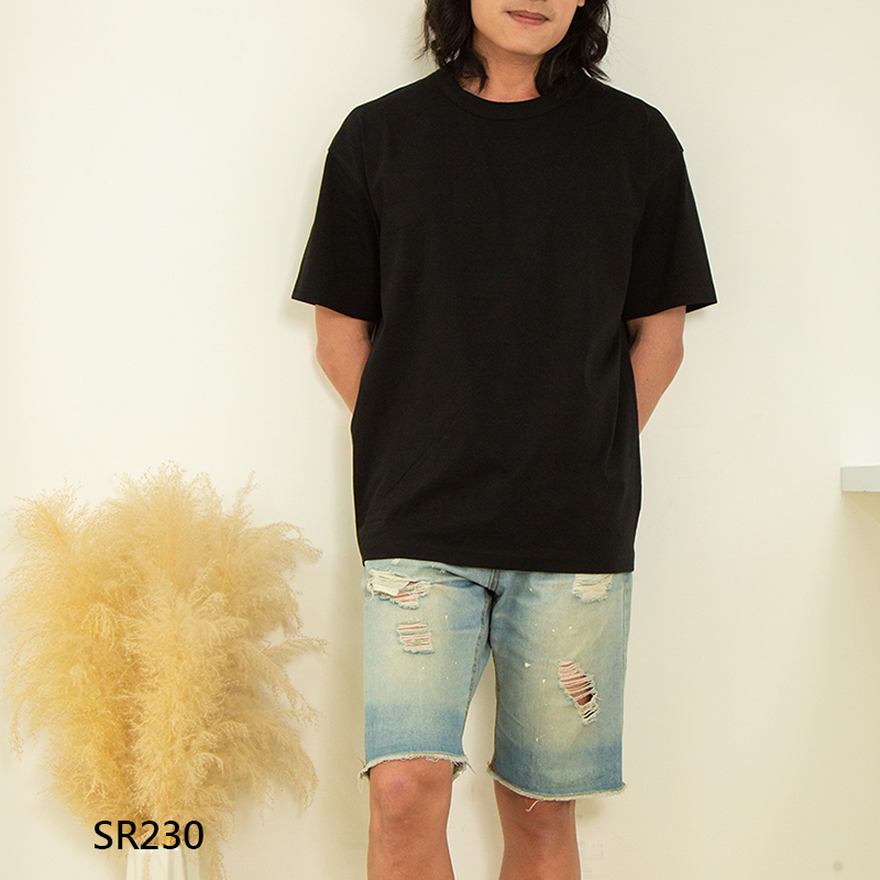 SR230 頂級重磅寬版落肩涼感抗菌T恤款式 15